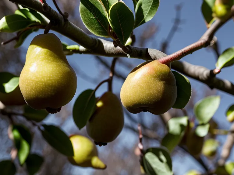 différence entre un bourgeon à bois et un bourgeon à fruit sur une branche