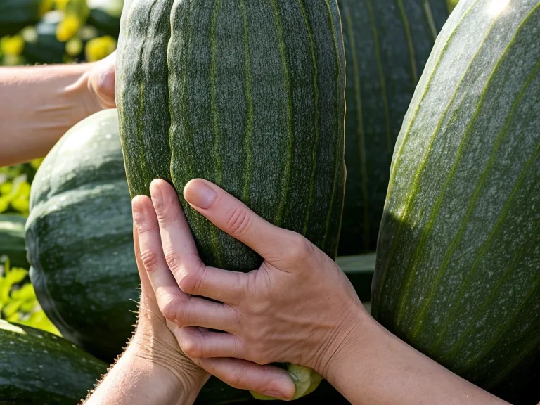 Grosse courgette oubliée récoltée tardivement, cuisine du jardin et anti-gaspi